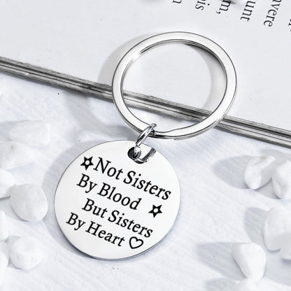 Stainless Steel Round Initial Keychain | 25mm & 30mm
