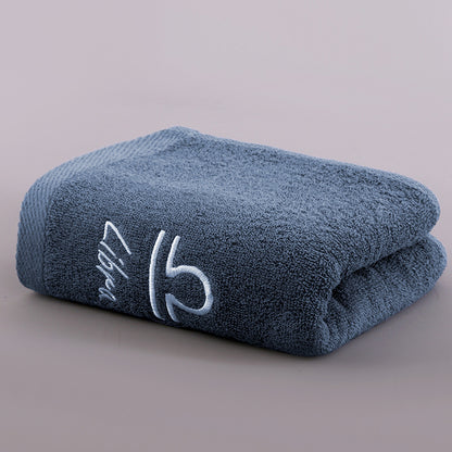 Zodiac Constellation Embroidered Cotton Towel | All 12 Star Signs | 2 Sizes