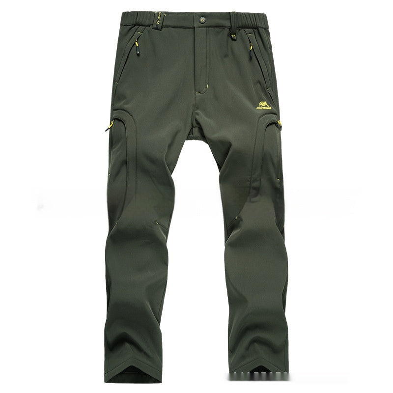 Waterproof Fleece-Lined Outdoor Trousers | Hiking & Climbing Pants