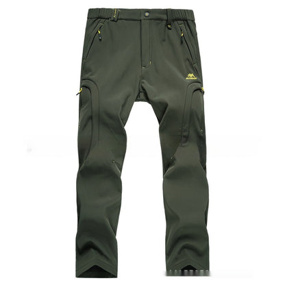 Waterproof Fleece-Lined Outdoor Trousers | Hiking & Climbing Pants
