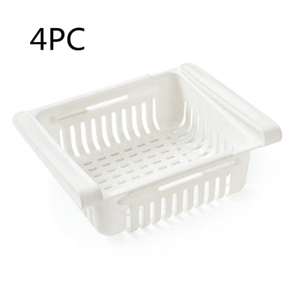 Stretchable Fridge Storage Basket Organiser