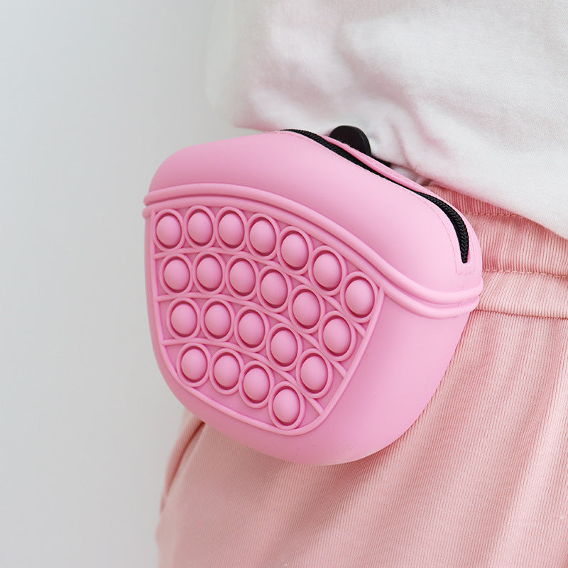 Silicone Dog Treat Pouch | Training Reward Bag | Waist Clip