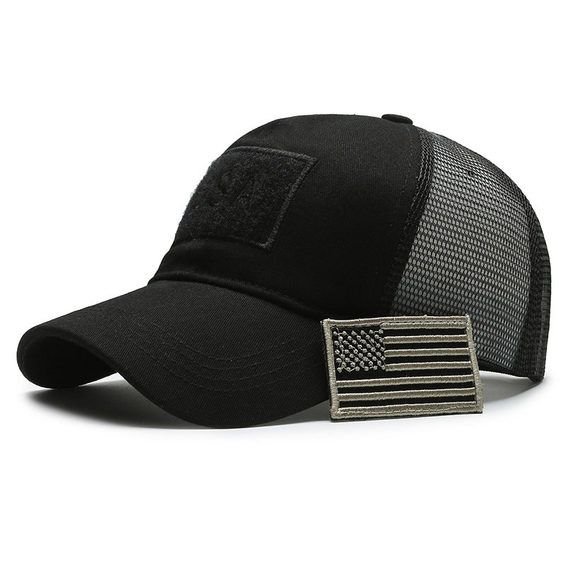 Tactical Camouflage Baseball Cap - Embroidered Cotton Unisex