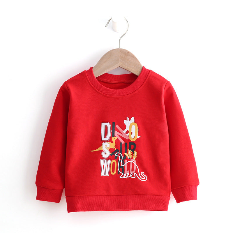 Children's Cartoon Cotton Sweatshirt Pullover | Kids Casual Top