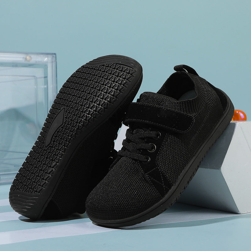 Children's Wide-Toe Soft Sole Casual Trainers