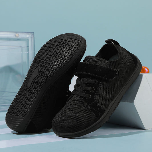 Children's Wide-Toe Soft Sole Casual Trainers