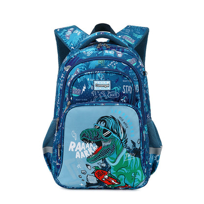 Kids' Animal School Backpack Set – Lightweight & Spine-Protection