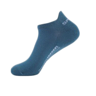 Men's Cotton Ankle Socks – Breathable Mesh Low-Cut Sports Socks