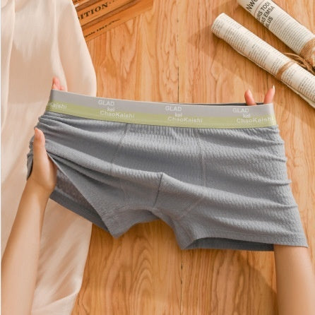 Men's Cotton Boxer Briefs Multi-Pack Mid-Rise M–4XL