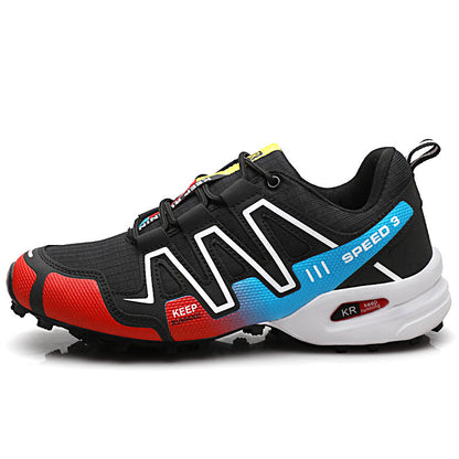 Unisex Off-Road Hiking Trainers - Non-Slip Rubber Sole Trail Running Shoes
