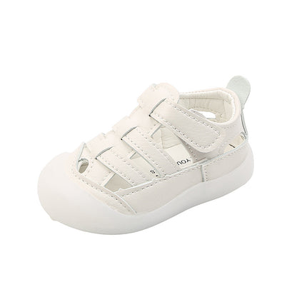Baby & Toddler Striped Sandals – Velcro Infant Shoes