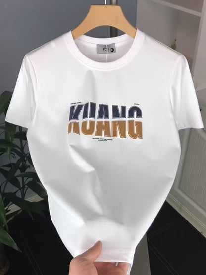 Men's Loose Fit Graphic Cotton T-Shirt S-5XL