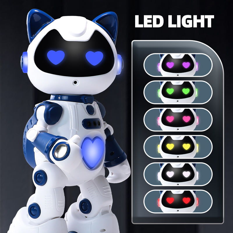 Programmable Gesture Control Robot Toy | RGB Light & Spray