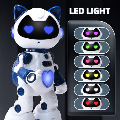 Programmable Gesture Control Robot Toy | RGB Light & Spray
