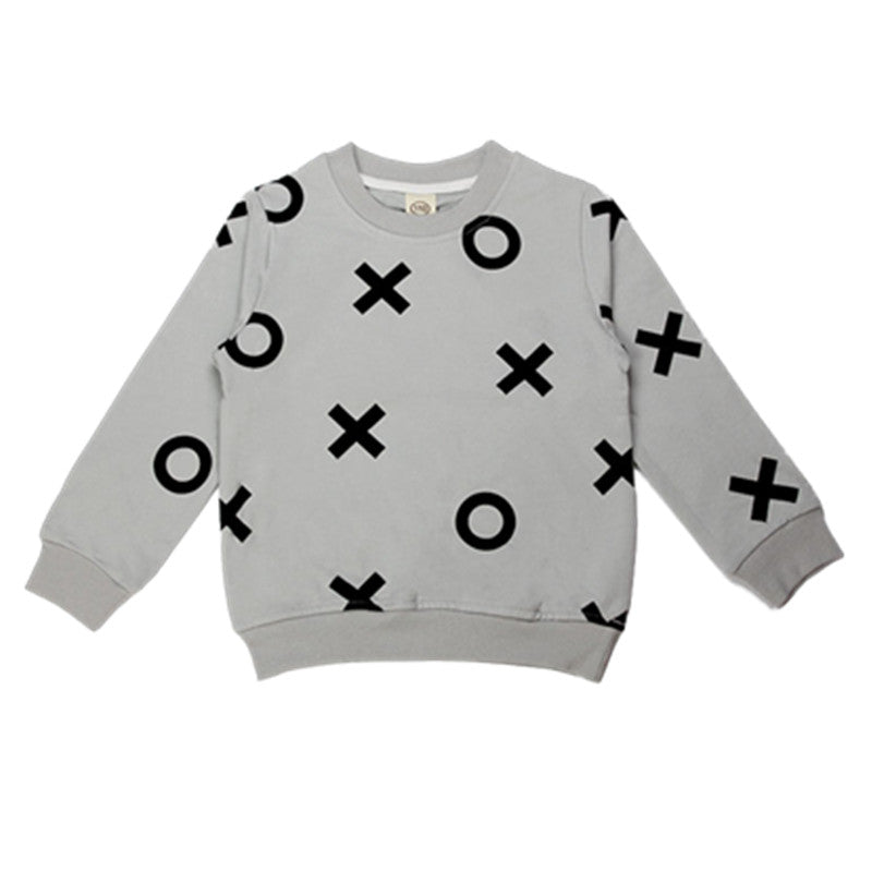 Children's 100% Cotton Round Neck Long Sleeve Sweatshirt | Boys & Girls