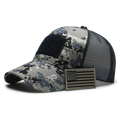 Tactical Camouflage Baseball Cap - Embroidered Cotton Unisex