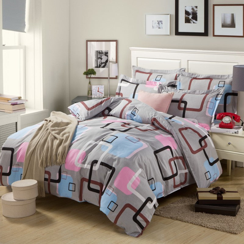 Cotton Four-Piece Bedding Set | Single to Super King & Beyond