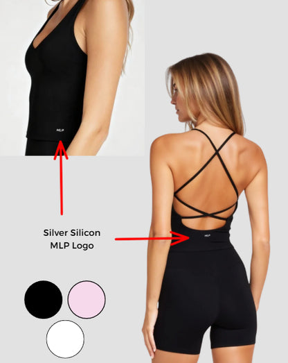 Waist Slimming Yoga Vest Shaping Sports Top For Women