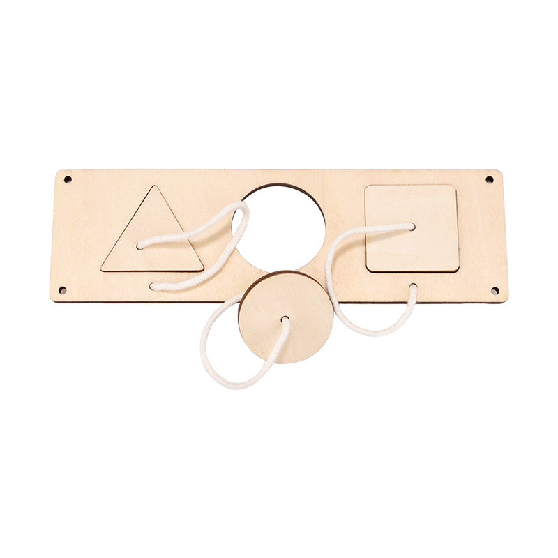 Montessori Wooden Busy Board Toy – Educational Activity Board, Ages 4–6