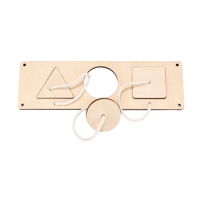 Montessori Wooden Busy Board Toy – Educational Activity Board, Ages 4–6