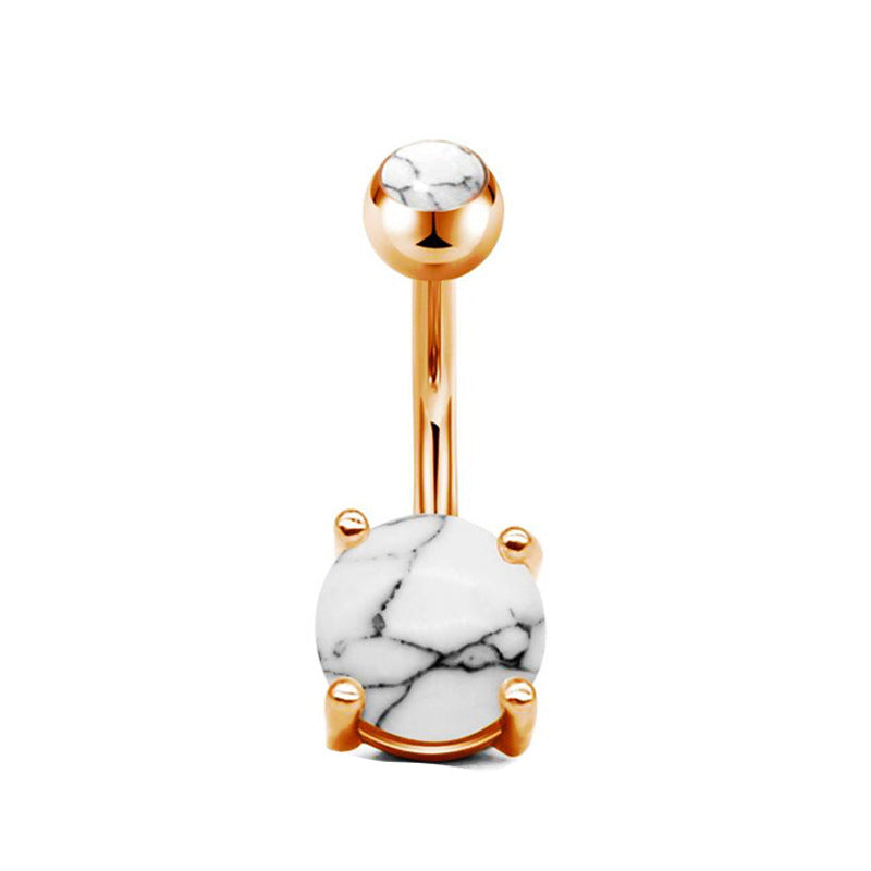 Stainless Steel Navel Stud – Belly Button Piercing Jewellery, 30 Styles