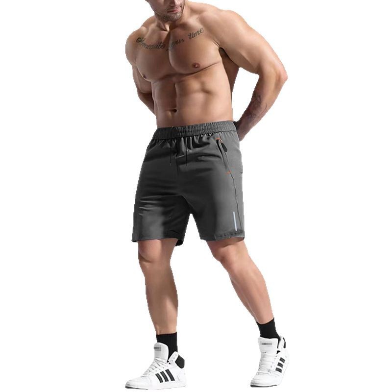 Men's Bamboo Blend Elastic Waist Sports Shorts