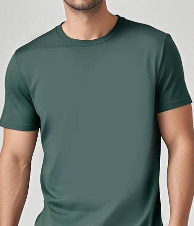 Men's Loose Fit Crew Neck T-Shirt – Pure Cotton | 16 Colours | Sizes S–3XL
