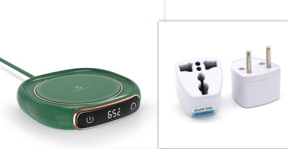 Desktop Mug Warmer Coaster — Smart Heating Pad for Coffee, Tea & Hot Drinks