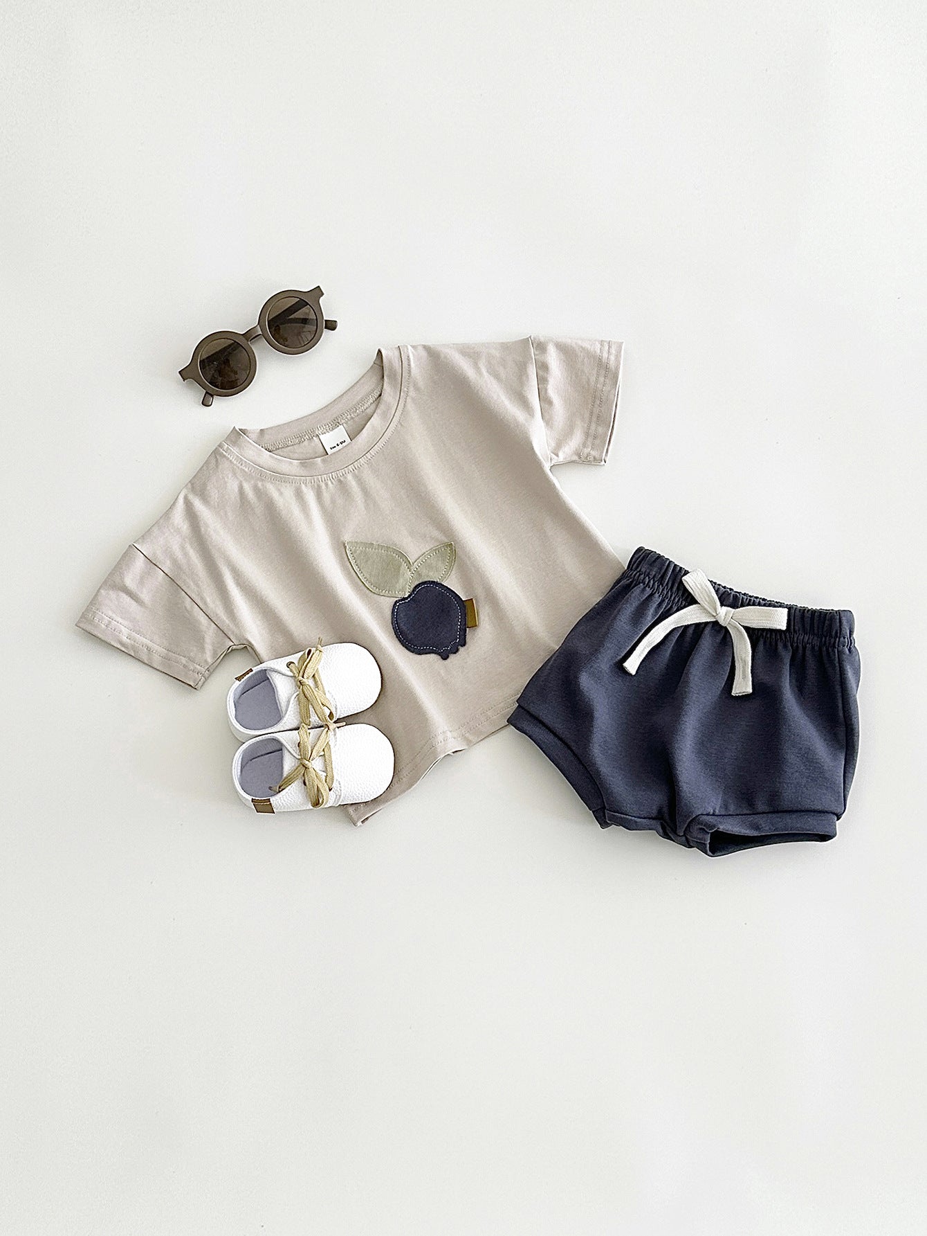 Baby & Toddler Short-Sleeve Top & Shorts Set | Cotton Summer Outfit 6M–3Y