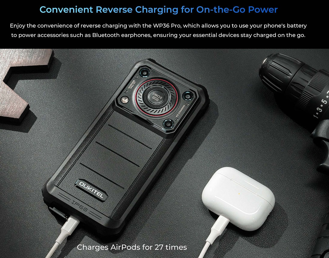 OUKITEL WP36 Pro Rugged Smartphone | Unlocked Mobile Phone