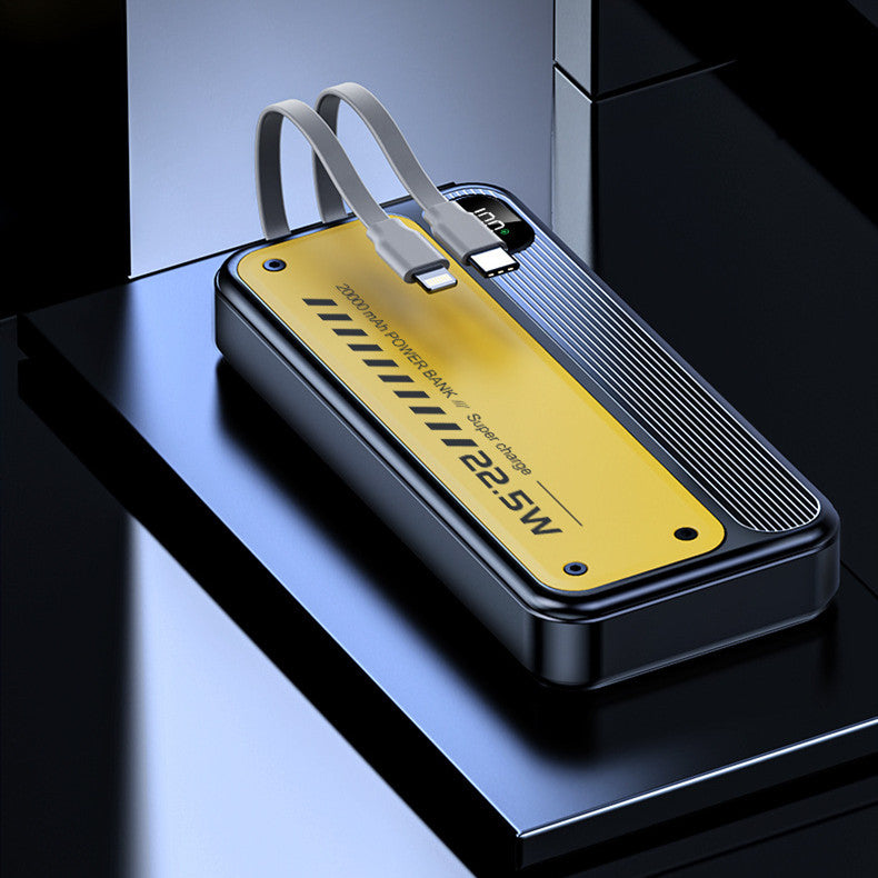 Fast Charge Power Bank – 10,000mAh & 20,000mAh Multi-USB Black & White