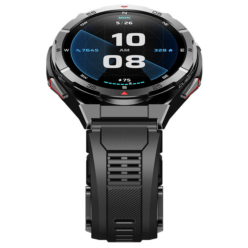 Dual-Band GPS Smartwatch – IPS, Bluetooth Calling, 15–21 Day Battery