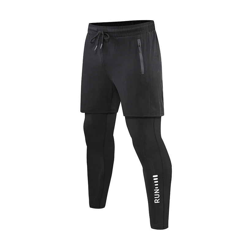 Men's Padded Compression Sports Leggings | Running, Gym & Cycling