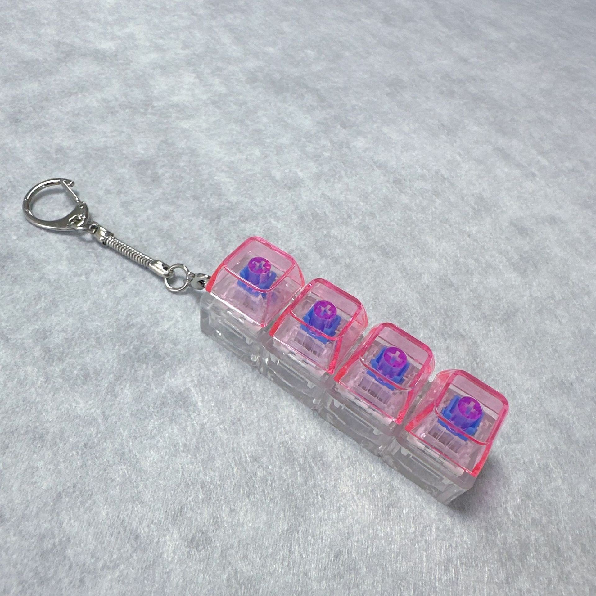 Mechanical Keyboard Key Decompression Keychain Toy