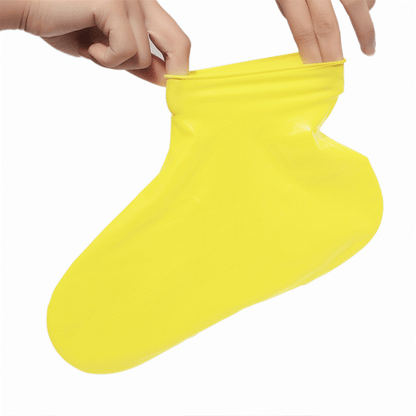 Silicone Waterproof Shoe Covers – Unisex Rain Boot Overshoes