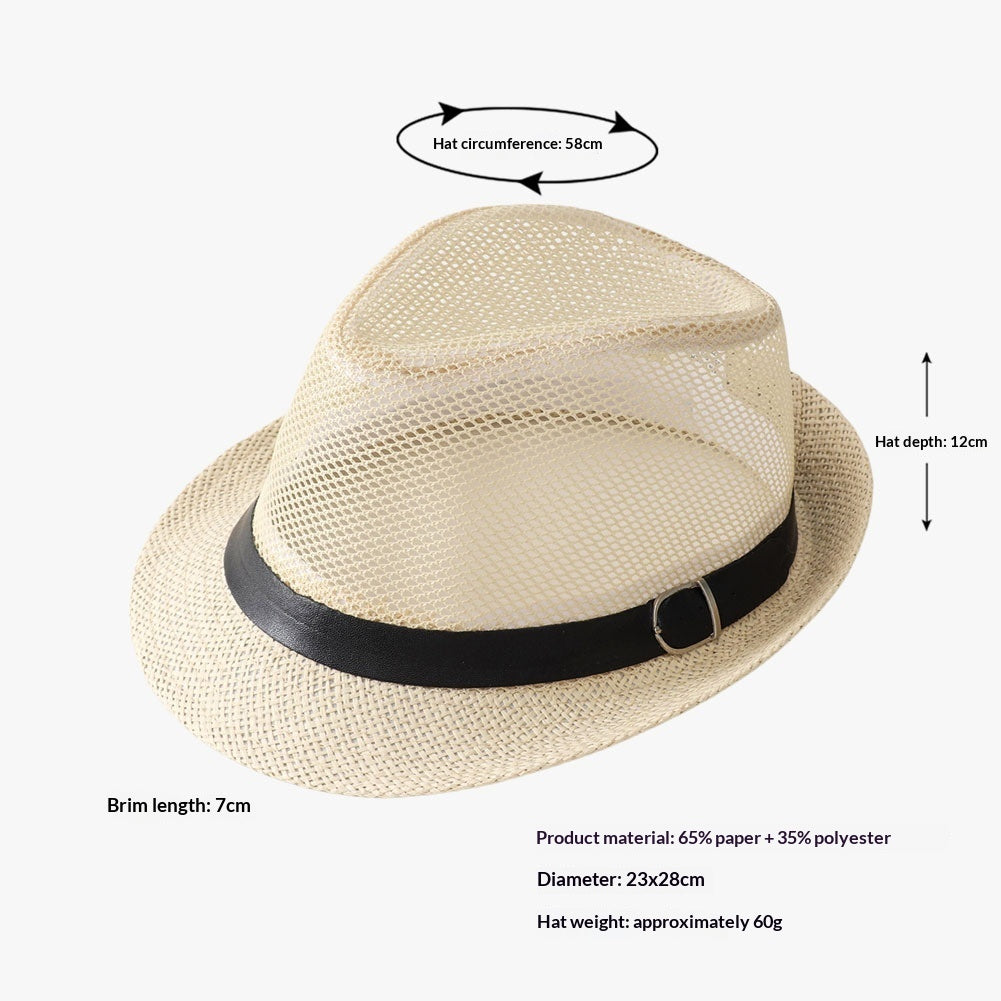 Women's Straw Flat-Top Sun Hat | Resort Panama Style – 18 Variants