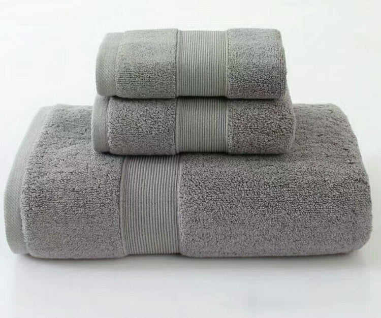 Extra Thick Pure Cotton Bath Towel | Soft & Absorbent | 70×140cm