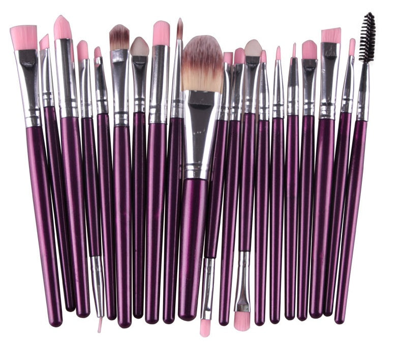 Dual-Tone Makeup Brush – Loose Powder, Blush & Eyeshadow