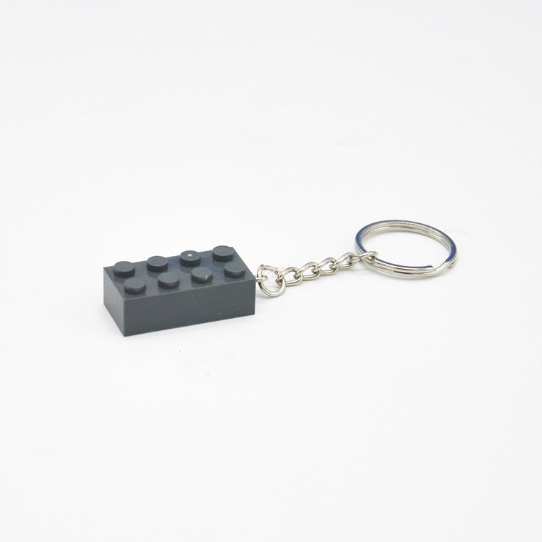 Mini Building Block Keychain Pack of 30 | ABS Brick Pendant | JP Collections