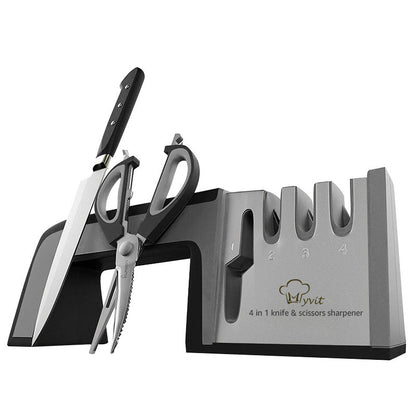 4-in-1 Professional Kitchen Knife Sharpener