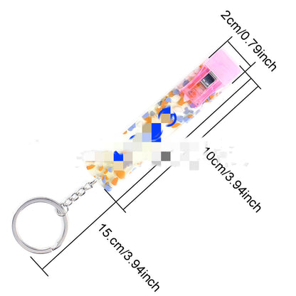 Acrylic Touchless Card Puller Keychain | Hygiene Tool