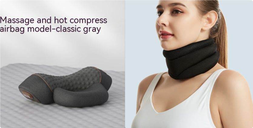 Cervical Massage Neck Pillow | Heat Compress & Vibration