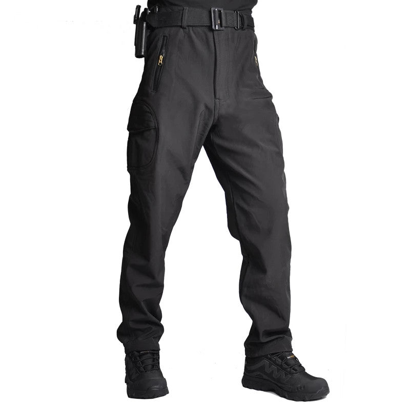 Men's Tactical Winter Trousers | Windproof Waterproof Fleece-Lined