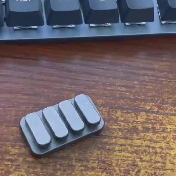Titanium Alloy Piano Key Slider Fidget Toy | Premium EDC Stress Relief