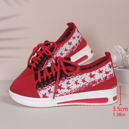 Women's Lightweight Mesh Running Shoes | Non-Slip Lace-Up