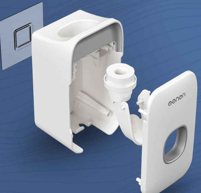 Automatic Toothpaste Dispenser – ABS Wall-Mounted Bathroom Accessory