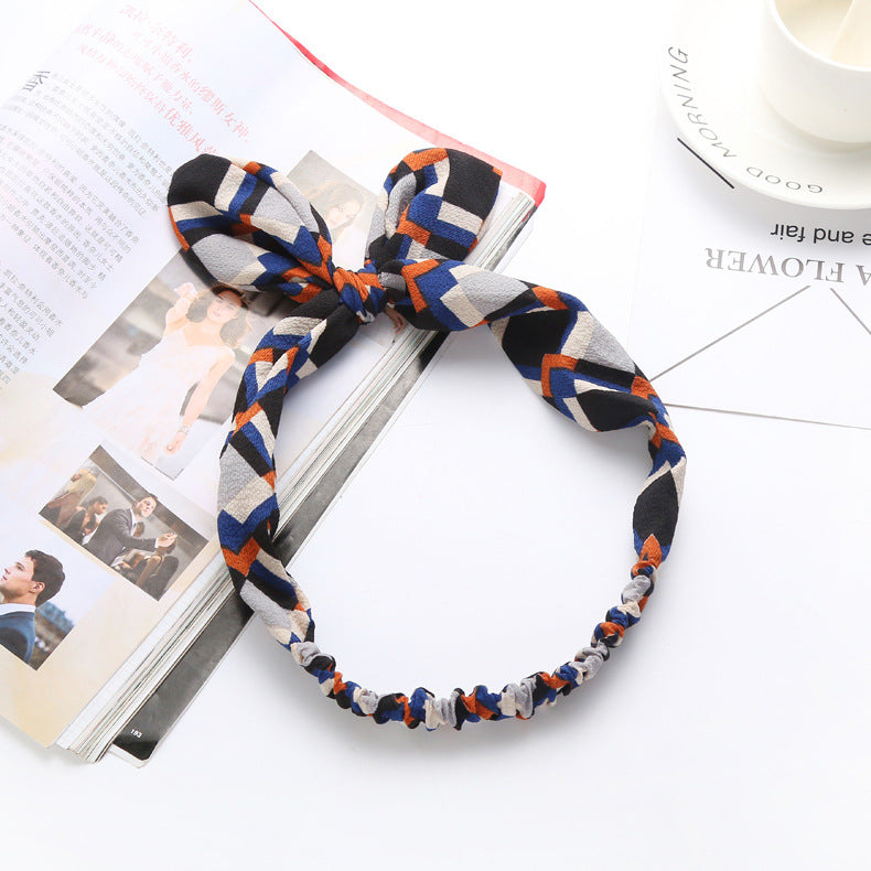 Bow & Bunny Ears Fabric Headband – 59 Styles