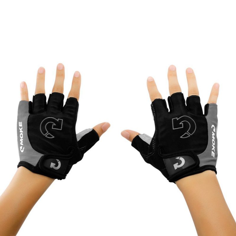 Short Finger Cycling Gloves – Anti-Sweat Quick-Dry Shock-Resistant MTB Gloves
