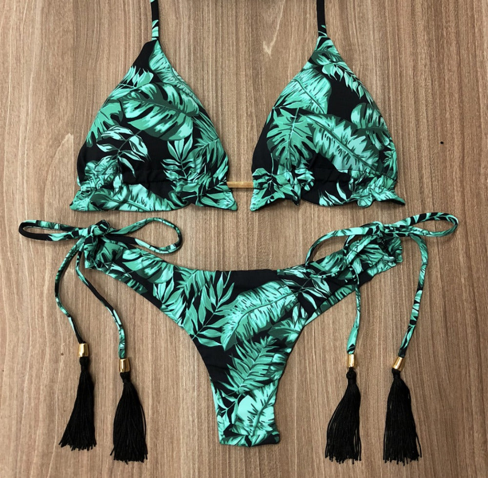 Women's Underwired Bikini Set – Padded, 90% Nylon