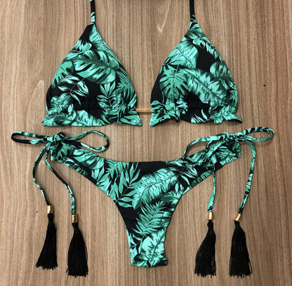 Women's Underwired Bikini Set – Padded, 90% Nylon